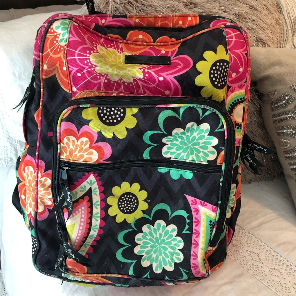 Large Floral Vera Bradley Backpack